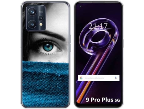 Carcasa para Realme 9 Pro Plus 5G TUMUNDOSMARTPHONE Dibujos Ojo Multicolor