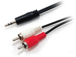 Cable de Audio EQUIP 3.5mm/2x RCA 2.5m