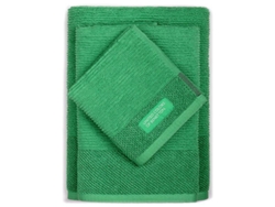 Juego de toallas Benetton Rainbow Green 3 piezas