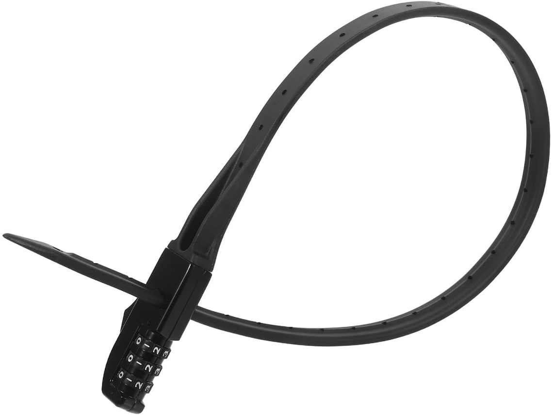 Candado De Bicicleta Portátil Con Cable Y Correa, Protección Ligera Para Patinete, Uso En Exteriores.