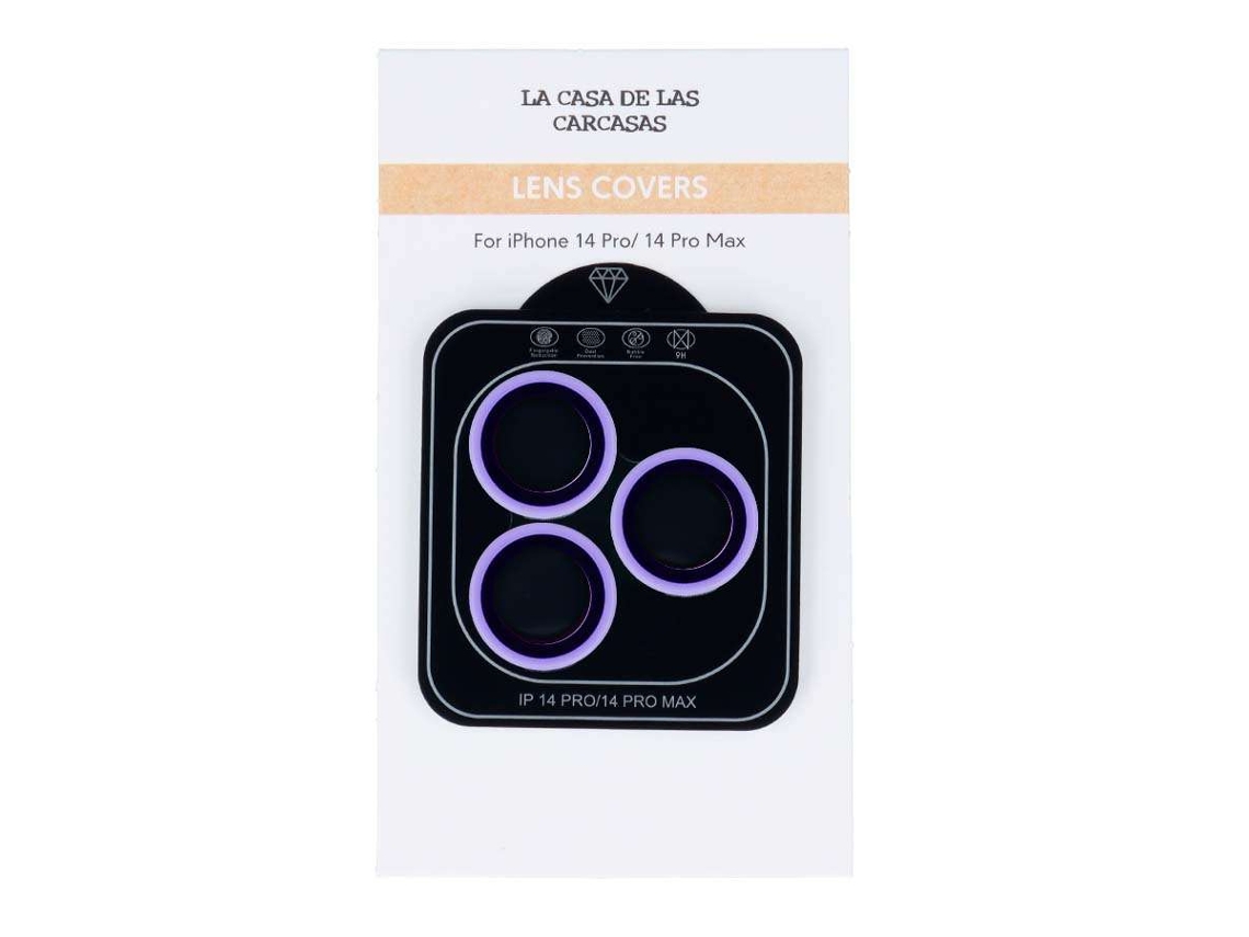 Cubre Objetivo Fluorescente Malva Para Iphone 13 Pro Max