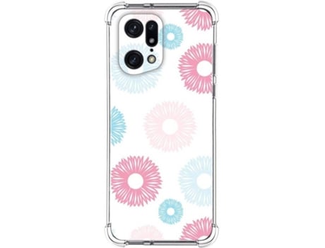 Carcasa para Oppo Find X5 Pro 5G TUMUNDOSMARTPHONE Dibujos Antigolpes Flores 06 Multicolor