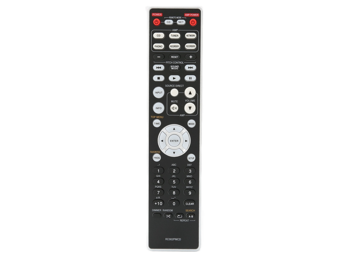 Controle Remoto Substituto Rc002pmcd Para Marantz Cd5005 Pm5005 - Novo, Sem Configuração