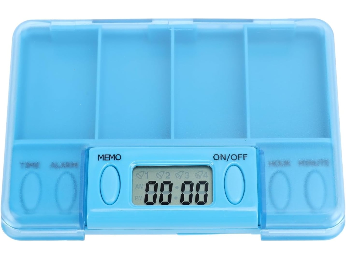 Caja Digital Para Guardar Pastillas, Portátil, Inteligente, Caja Para Recordar La Medicación, Dispensador