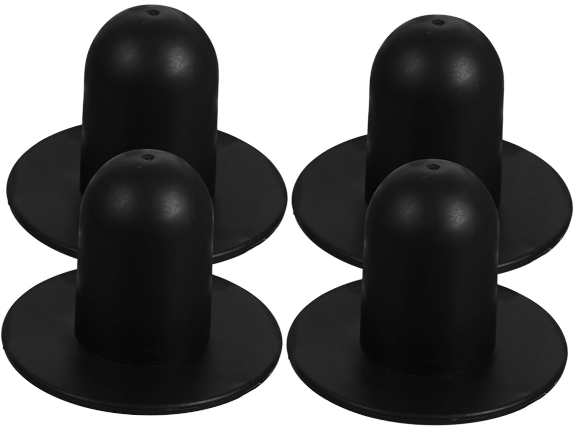 4 piezas de orificio para desagüe de piscina y tapón de plástico resistente Tapones de PVC, accesorio para filtro