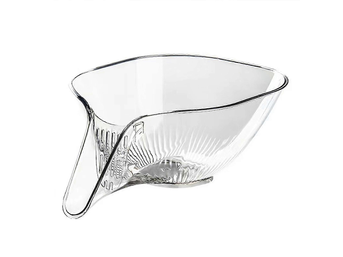 Cesta escurridora multifuncional, recipiente para lavar frutas con escurridor, recolector de alimentos para fregadero de cocina, enjuagador de frutas.