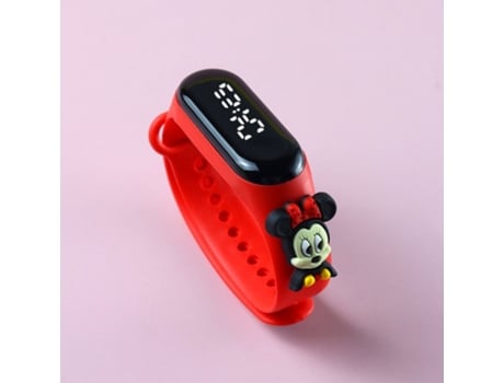 Smartwatch Muñeca electrónica de dibujos animados con pantalla táctil para estudiantes D-Red