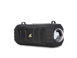 Altavoz Bluetooth Ak 335 con luz LED de colores, altavoz inalámbrico portátil FM, Chennnls