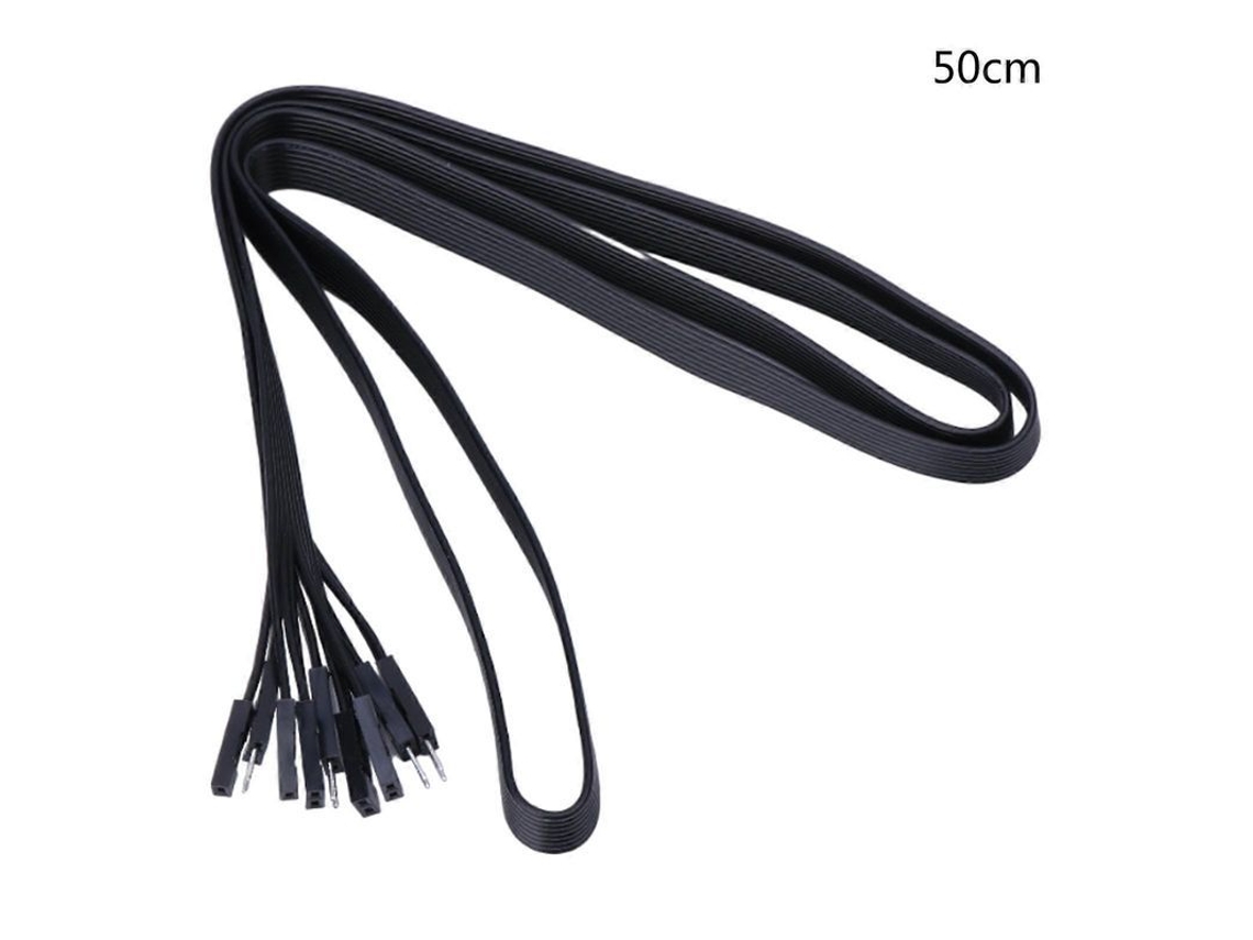 Cable De Extensión Para Panel De E/s Dupont-2.54 Macho Y Hembra Para Led/pled/interruptor De Reinicio/interruptor De Encendido