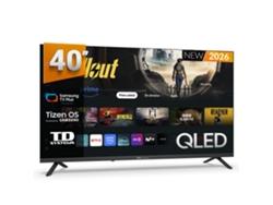 Smart Tv 40 Pulgadas Qled Con Samsung Tv Tizen Os 8.0. Televisores 2026 - Td Systems Prime40qc22tizen