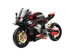Juego De Bloques De Construcción De Motocicleta De Carreras De Alta Velocidad A Escala 18, Kit De Modelo Diy, 426 Piezas