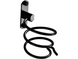 Soporte para secador de pelo, con adhesivo para montaje en pared, anillo para secador de pelo, GOKOCO