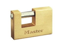 Candado blindado de latón macizo Master Lock de 85 mm y 608 EUR