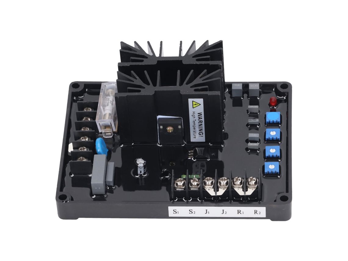 Regulador De Voltaje Automático Avr Para Generador Brushless Monofásico 2 Hilos 180-240vac