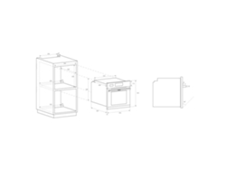 Horno HAIER HWO60SM2S9BH (70 L - 59.5 cm - Pirolítico - Negro)