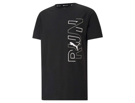 Camiseta de Hombre para Running PUMA Performance Graphic Negro (L)