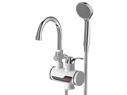 Grifo eléctrico de agua caliente Onlike con entrada de encimera y pantalla LCD, 3 kW 3000 W