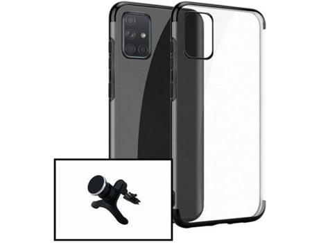 Funda + Soporte Samsung Galaxy A41 SlimArmor (Negro)