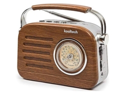 Radio Bluetooth Kooltech A One Am/fm/sw Batería Recargable 15650 Mah Portátil