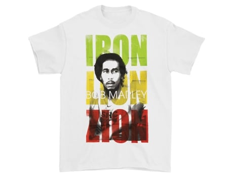 Camiseta ROCKINSTONE Bob Marley Zion (XL)