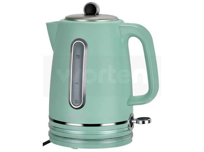 Hervidor Eléctrico BECKEN BWK4607 Set Verde (2000 W - 1.7 L)