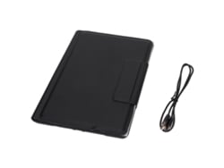 Capa Com Teclado Para Tablet Ios 10.2in 2019/2020/2021 Pro/air3 10.5in Com Proteção 360°