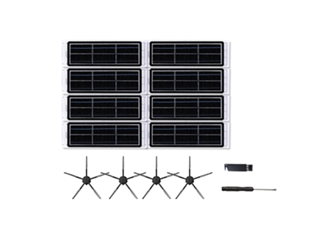 Para xiaomi s50-s55 s aspirador de pó filtro hepa + peças da escova lateral