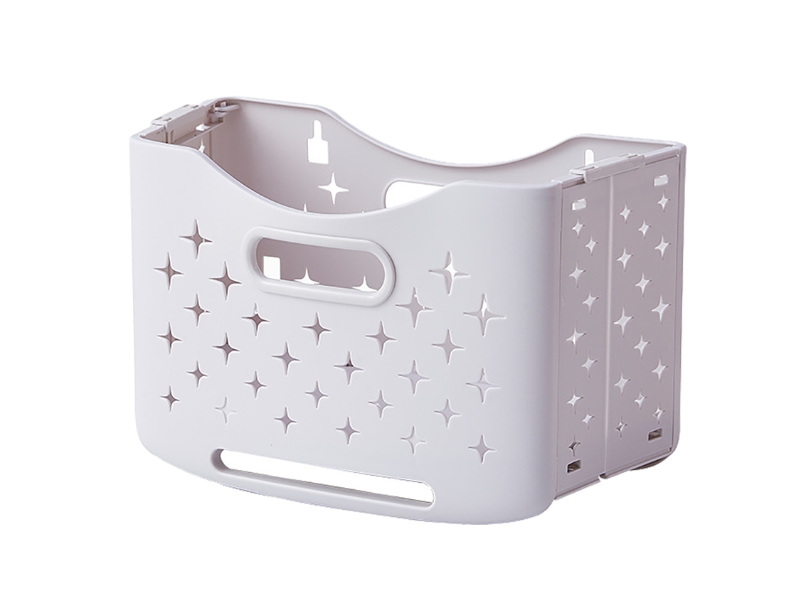 Cesto De Ropa Plegable De Gran Capacidad Con Asas Y Ranuras De Ventilación Para El Hogar/hotel