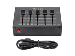 Preamplificador De 3 Bandas Y 2 Canales Con Ecualizador Y Control De Volumen Para Tocadiscos.