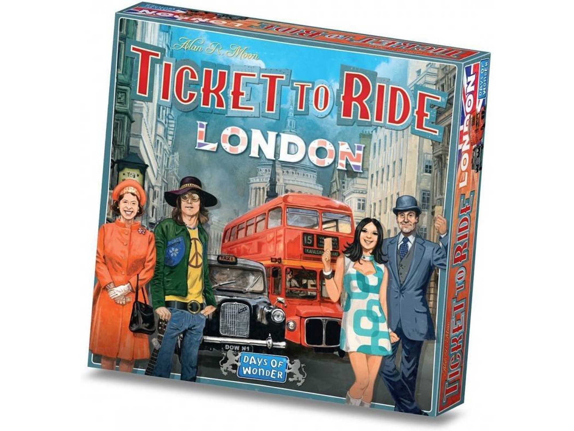 Juego de Mesa DAYS OF WONDER Ticket to Ride: London (Inglés - Edad Mínima: 8)