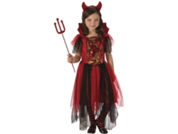 Disfraz de Niña DISFRAZZES Diablesa Elegante (Talla: 8 a 10 años)