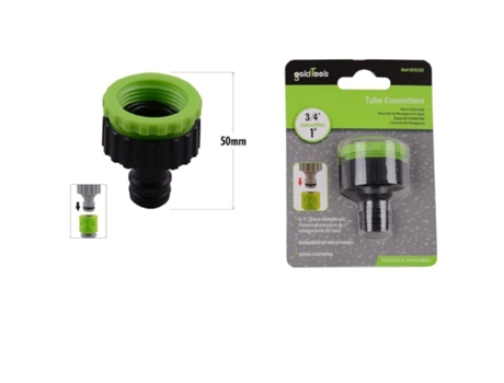 Conector Rápido Con Rosca Hembra de 3/4″ a 1″ para Tubo de Grifo 50Mm 90025 KAELA