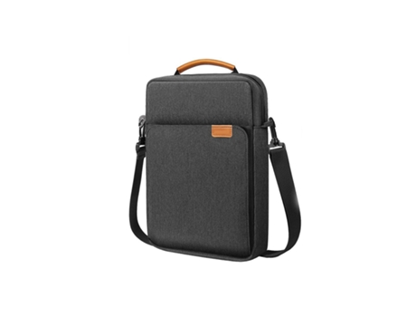 bolso para computadora portátil bolso cruzado para tableta portátil Negro S
