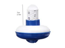 Dispensador Flotante De Cloro Para Piscinas Con Base Retráctil, Aplicador De Productos Químicos Para Spas Y Piscinas Exteriores.