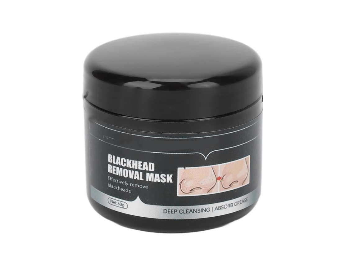 Máscara De Carbono De Bambú Para Eliminar Punta Negra Limpiadora Profunda Peel Off Para Nariz Y Rostro 1.1 Oz