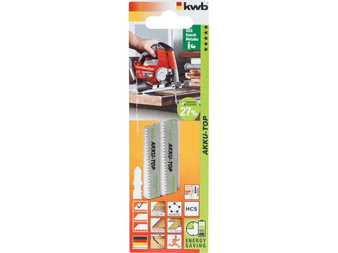 Set de 2 Hojas para Sierra de Calar KWB 623420