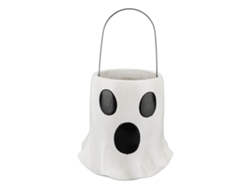 Maceta multifuncional de resina Baok-Resin Ghost Flower, ideal para estantes de entrada.