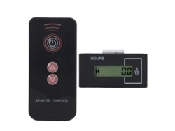 Contador De Horas Digital Lcd Para Excavadora Con Control Remoto 12v-36v 0-99999.9h