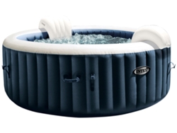 Spa de exterior INTEX Bubble Massage (4 plazas - PVC - Azul - 196x71 cm)