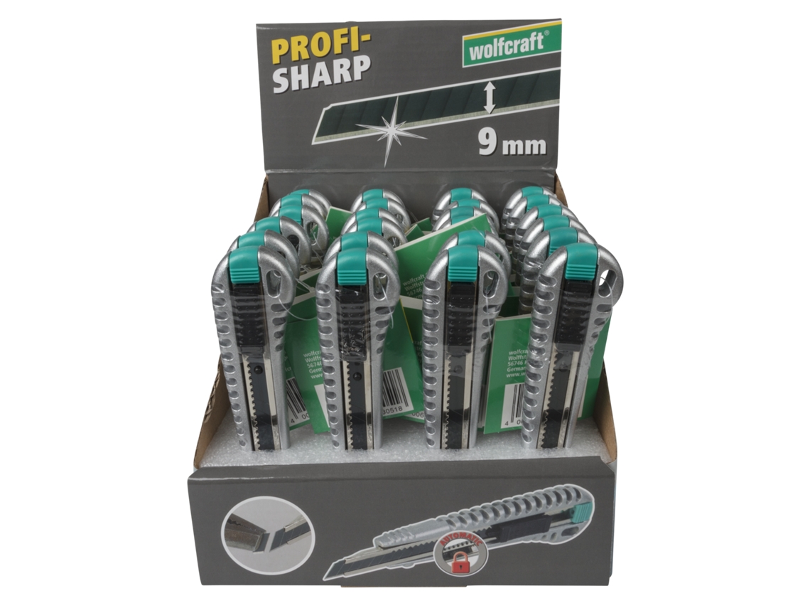 Wolfcraft 4305100 - 1 Cúter Metálico Con Cuchilla Negra De 9 Mm