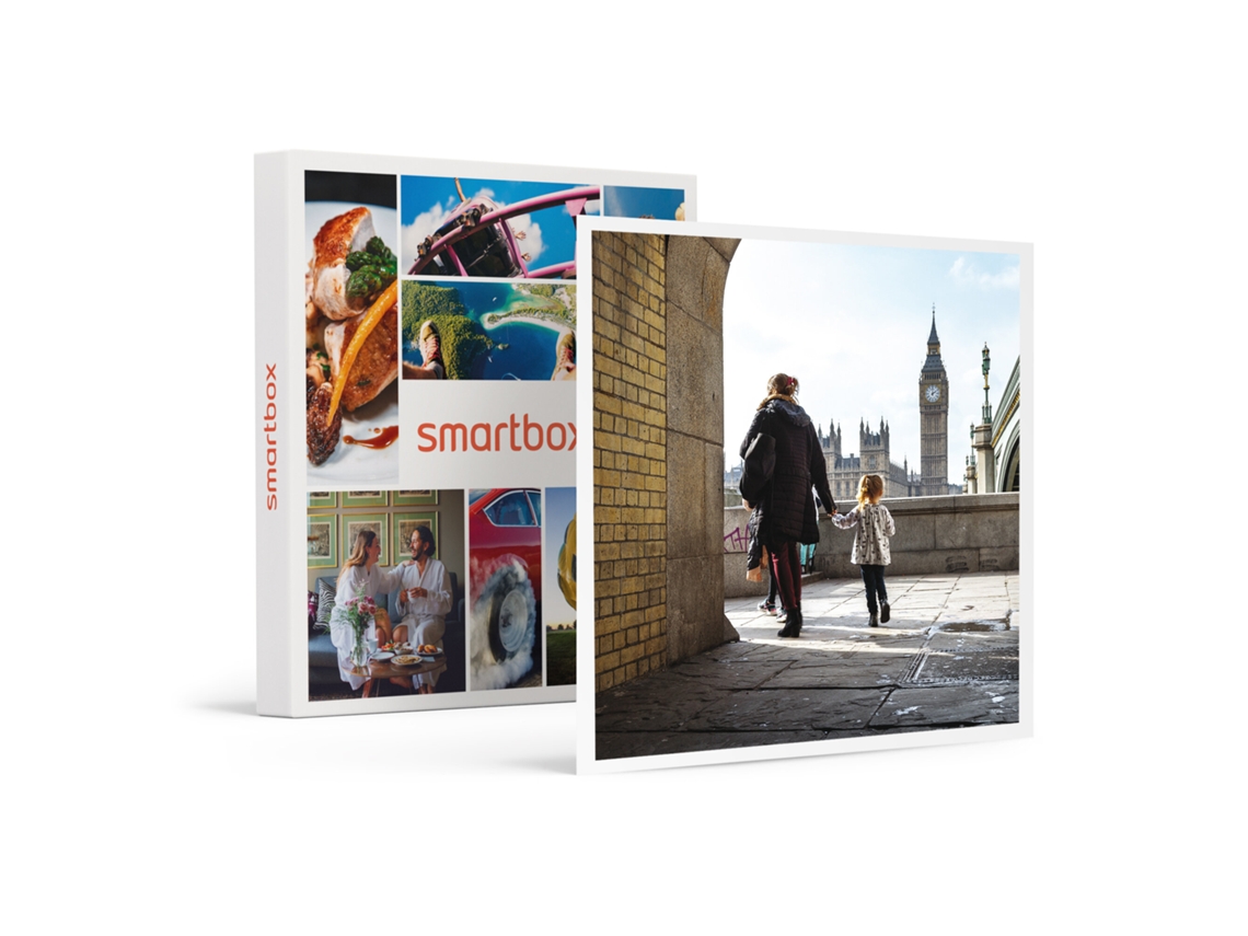Caja Regalo SMARTBOX Londres En Temporada Alta: Estancia Familiar de 2 Noches En Un Estudio para 4 Personas
