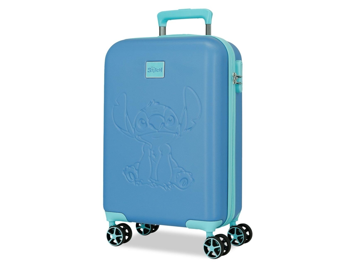Disney Maleta De Cabina Abs Travelling With Stitch Azul