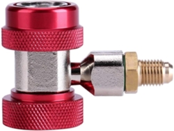 Conector Rápido R134 Para Aire Acondicionado, Adaptador Inferior Y Superior, Válvula De Extracción Del Núcleo Del Acoplador De Aire Acondicionado.