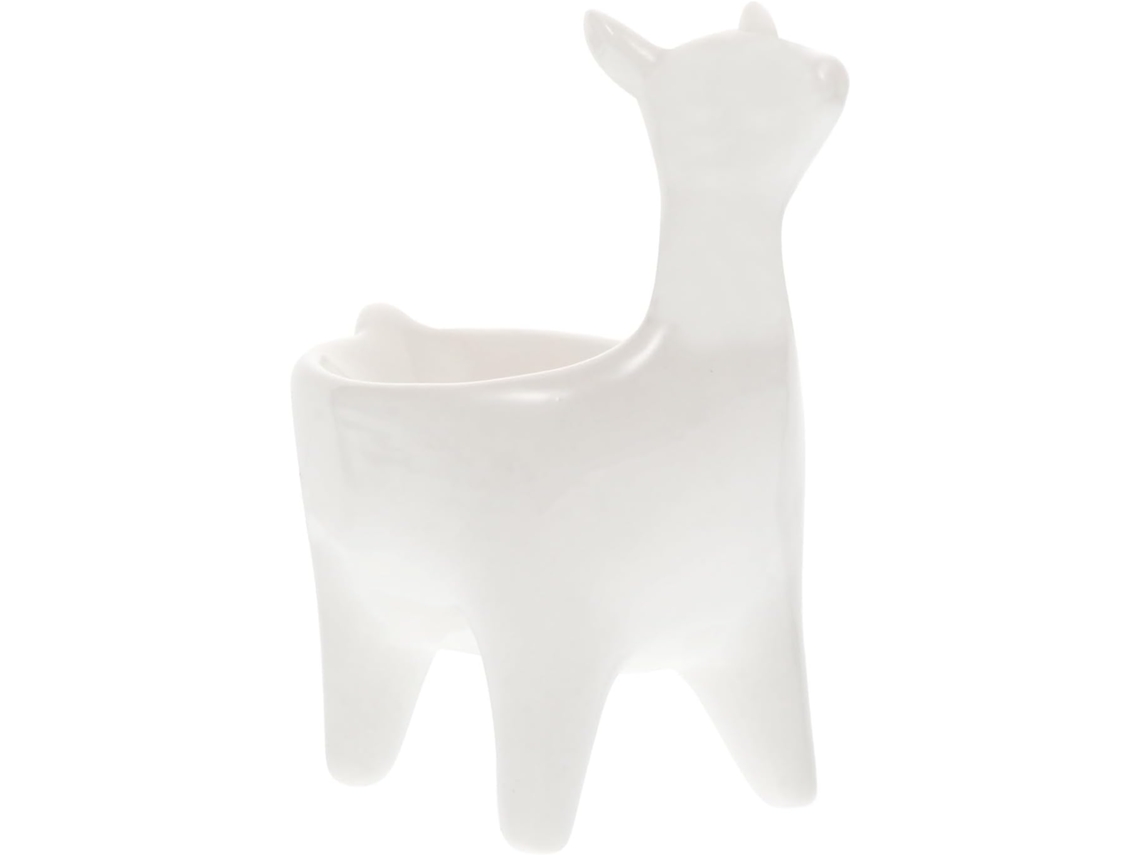 Bandeja Cerámica Blanca Estilo Europeo Joyas Estampado Alpaca Versátil Duradera Decoración Original Dormitorio