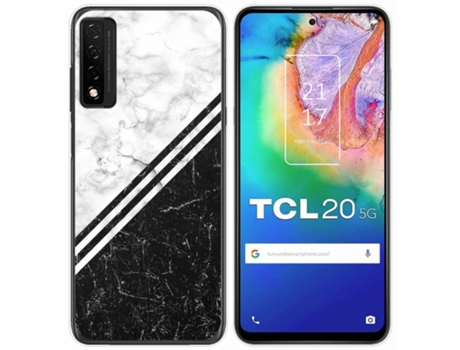 Carcasa TCL 20 5G TUMUNDOSMARTPHONE Dibujos Multicolor