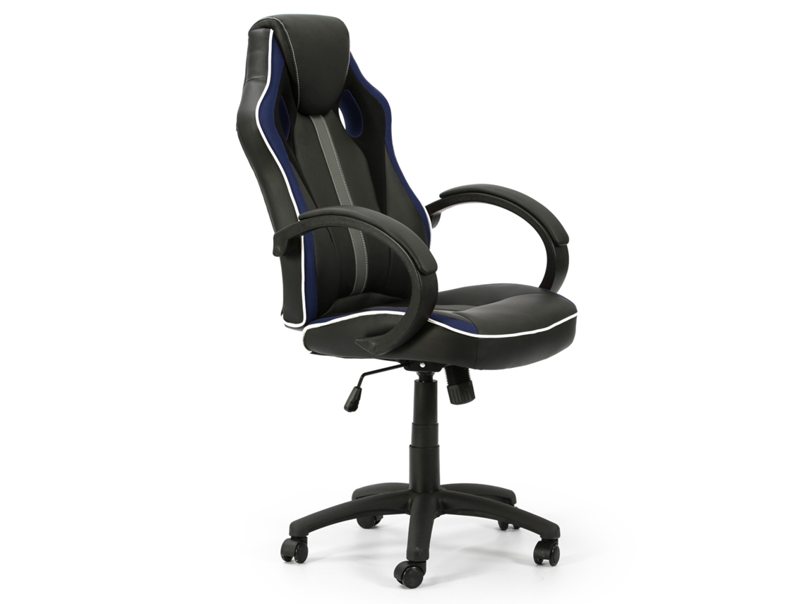Sillón de Oficina elevable y reclinable Formula Color Negro/Azul VS VENTA-STOCK 61 x 68 x 112