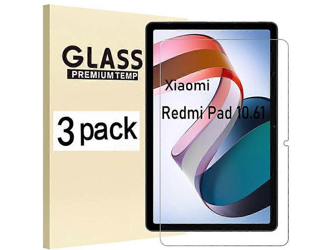 Película protectora de vidrio templado antiarañazos para Xiaomi Redmi Pad 10.61 2022 Chennnls (paquete de 3)