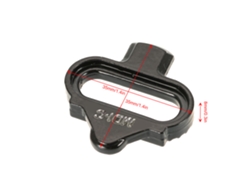 Juego De Clips Para Pedales Shimano Spd Mtb Con Accesorios, 2 Orificios, Llave Allen De 4 Mm