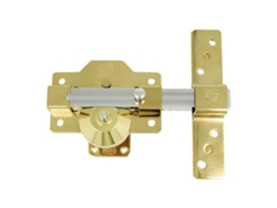 Cerrojo alta seguridad 1plus 90x154 oro