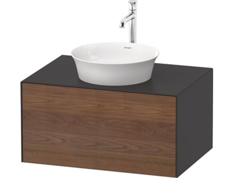 DURAVIT Tulip blanco, mueble de baño montado en la pared, ancho 800 x profundidad 550mm, con 1 extractor, con tecnología de punta, WT49750